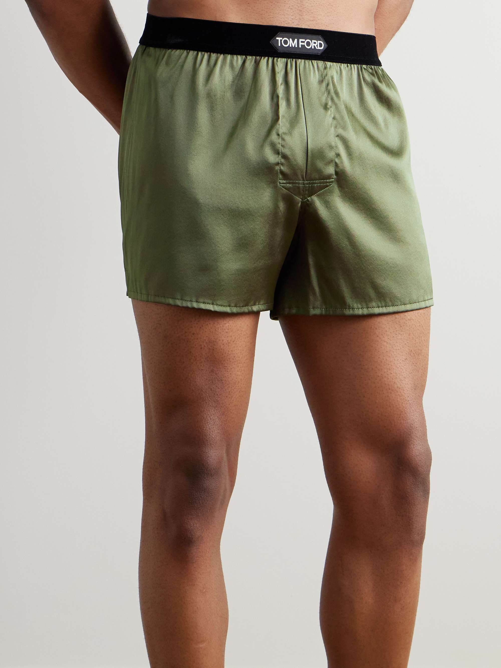 TOM FORD Stretch-Silk Satin Boxers