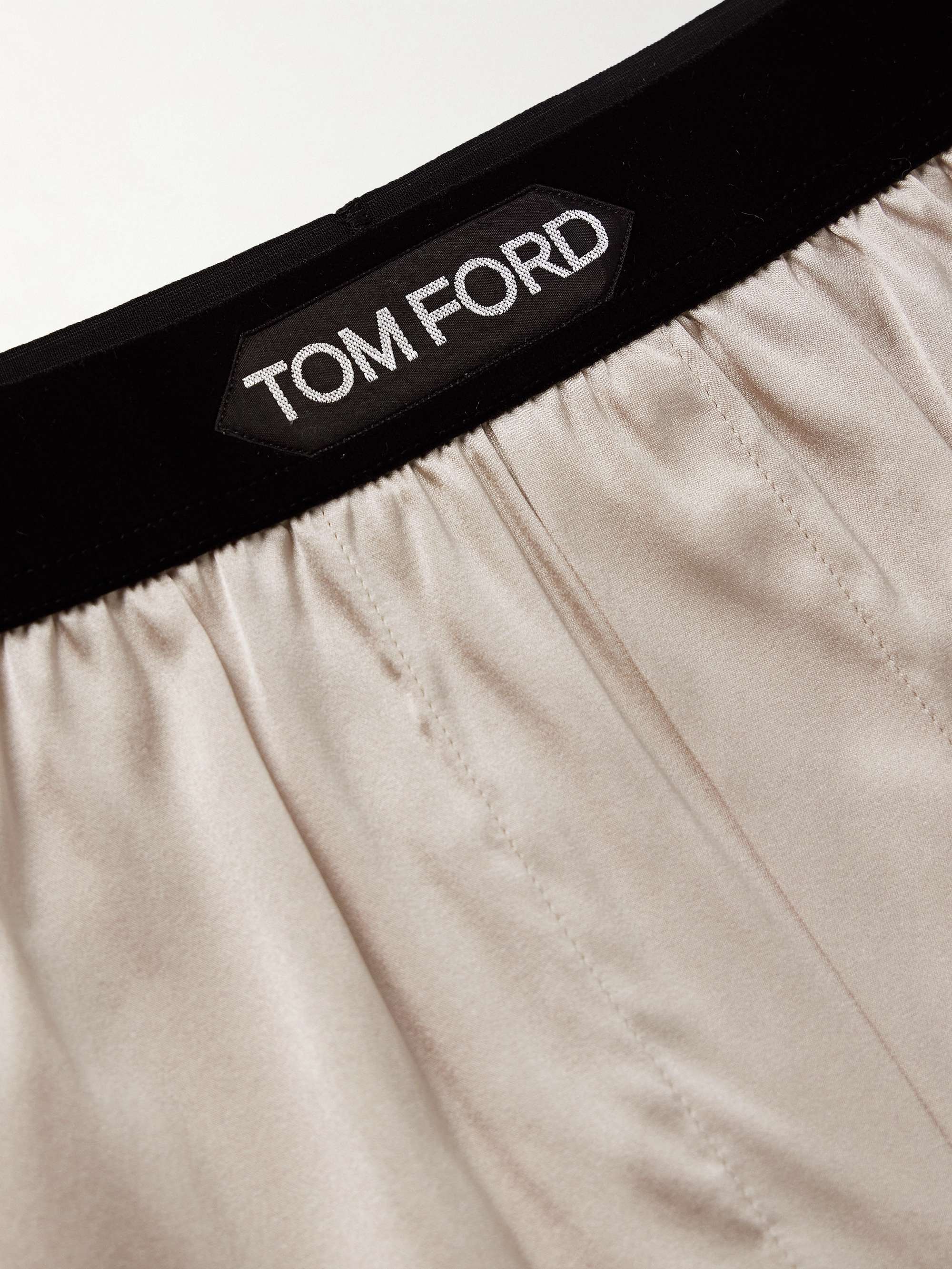 TOM FORD Stretch-Silk Satin Boxers