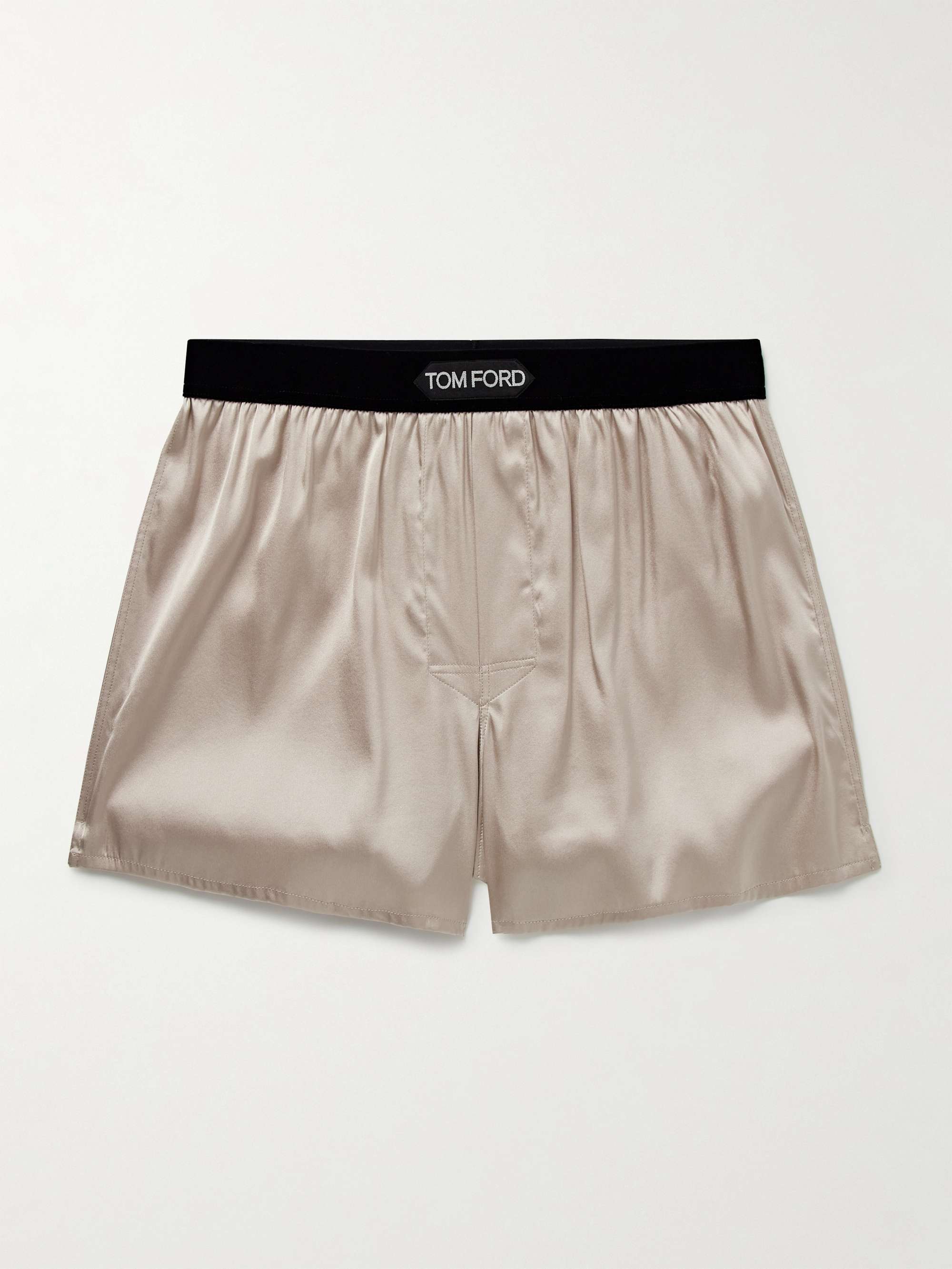 TOM FORD Stretch Silk Satin Boxers for Men MR PORTER