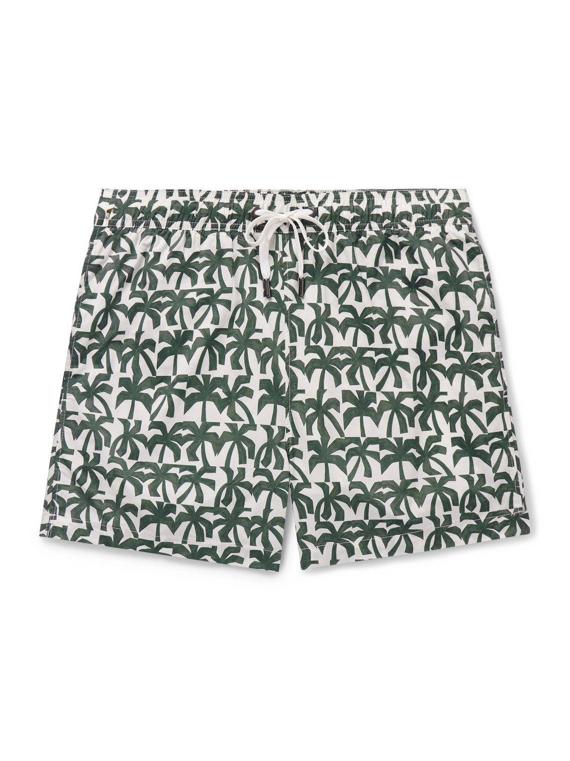 Charles Short-Length Slim-Fit Printed Swim Shorts