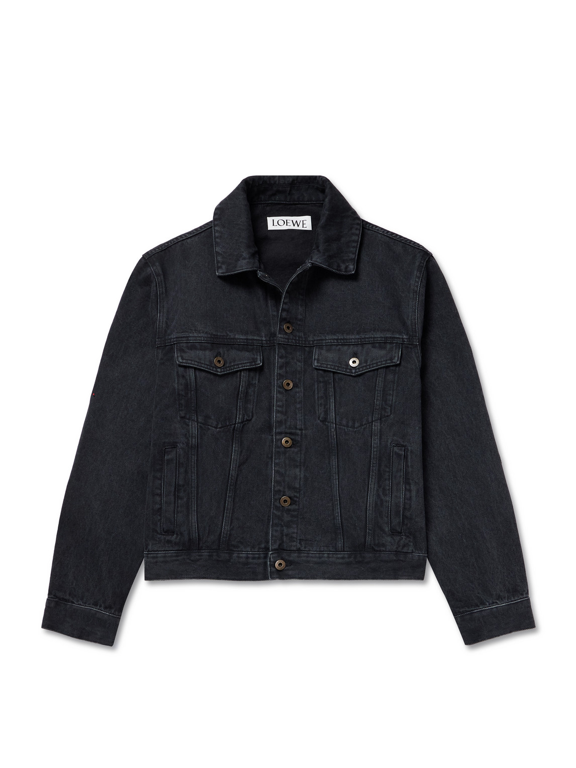 Logo-Detailed Denim Jacket