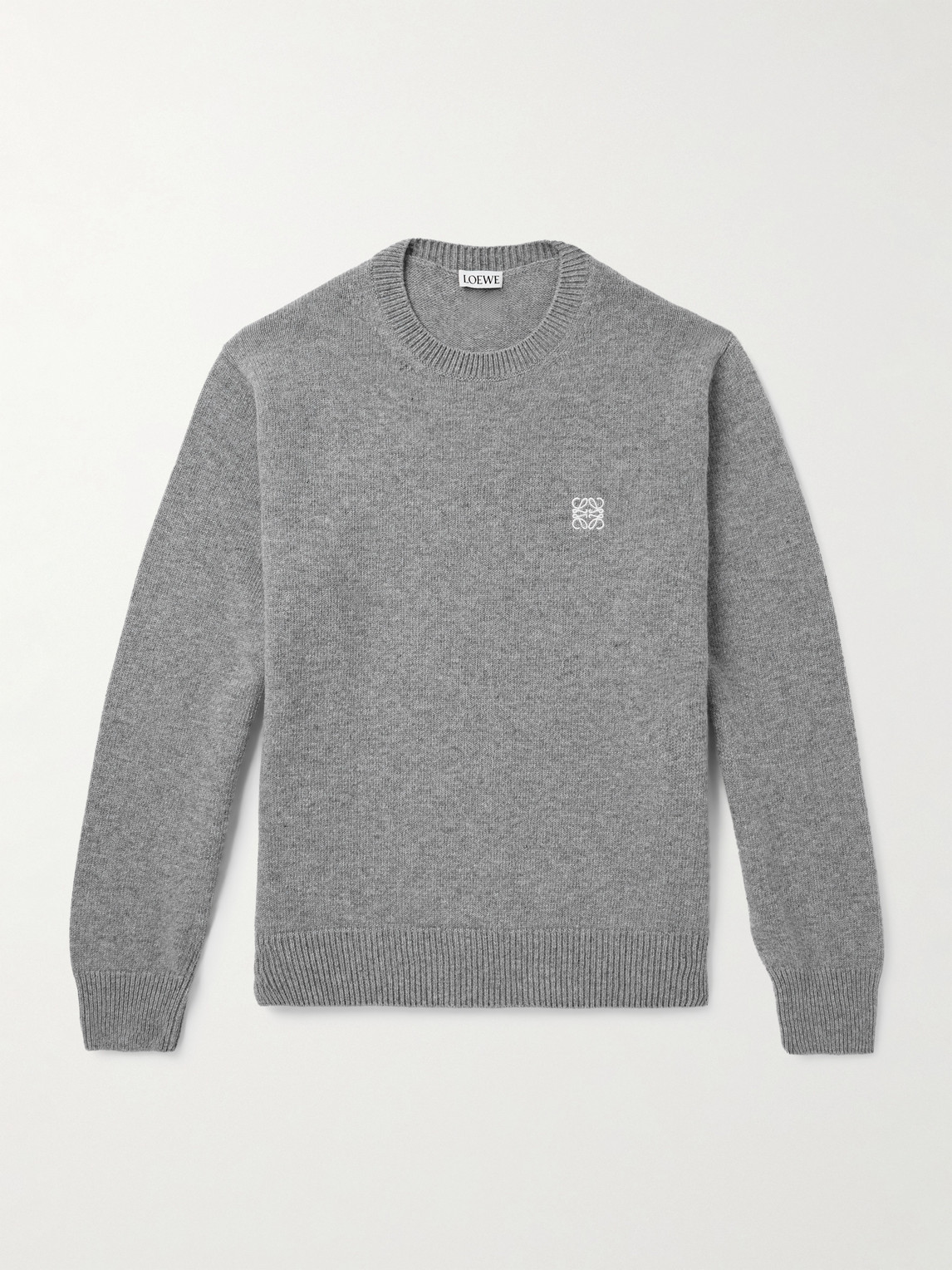 Loewe Anagram Logo-Embroidered Wool Sweater - Men