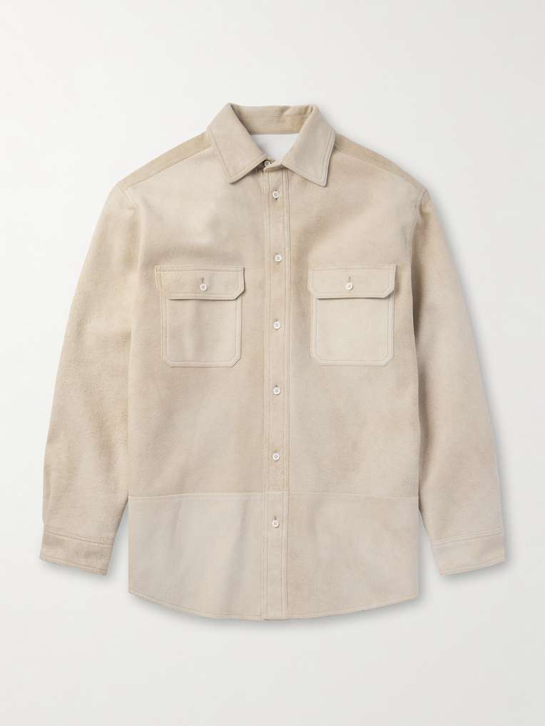 Loewe — Suede Overshirt