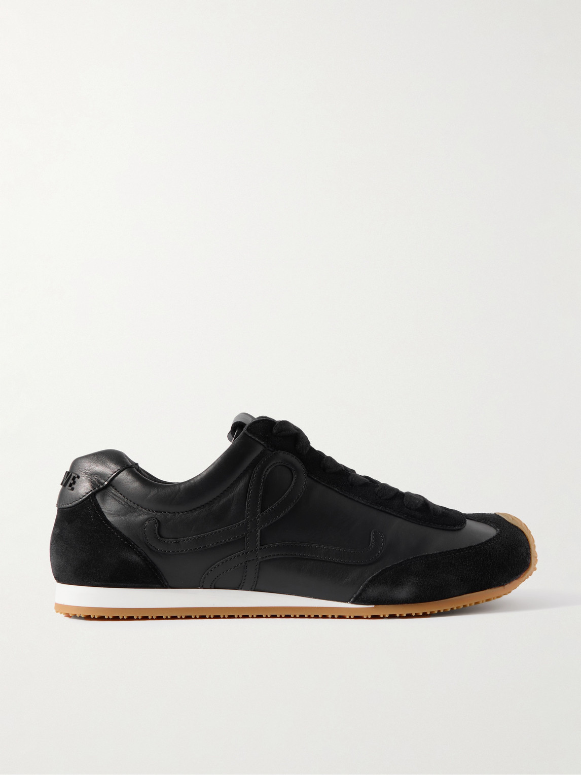 Loewe Ballet Runner 2.0 Suede-Trimmed Leather Sneakers - Men