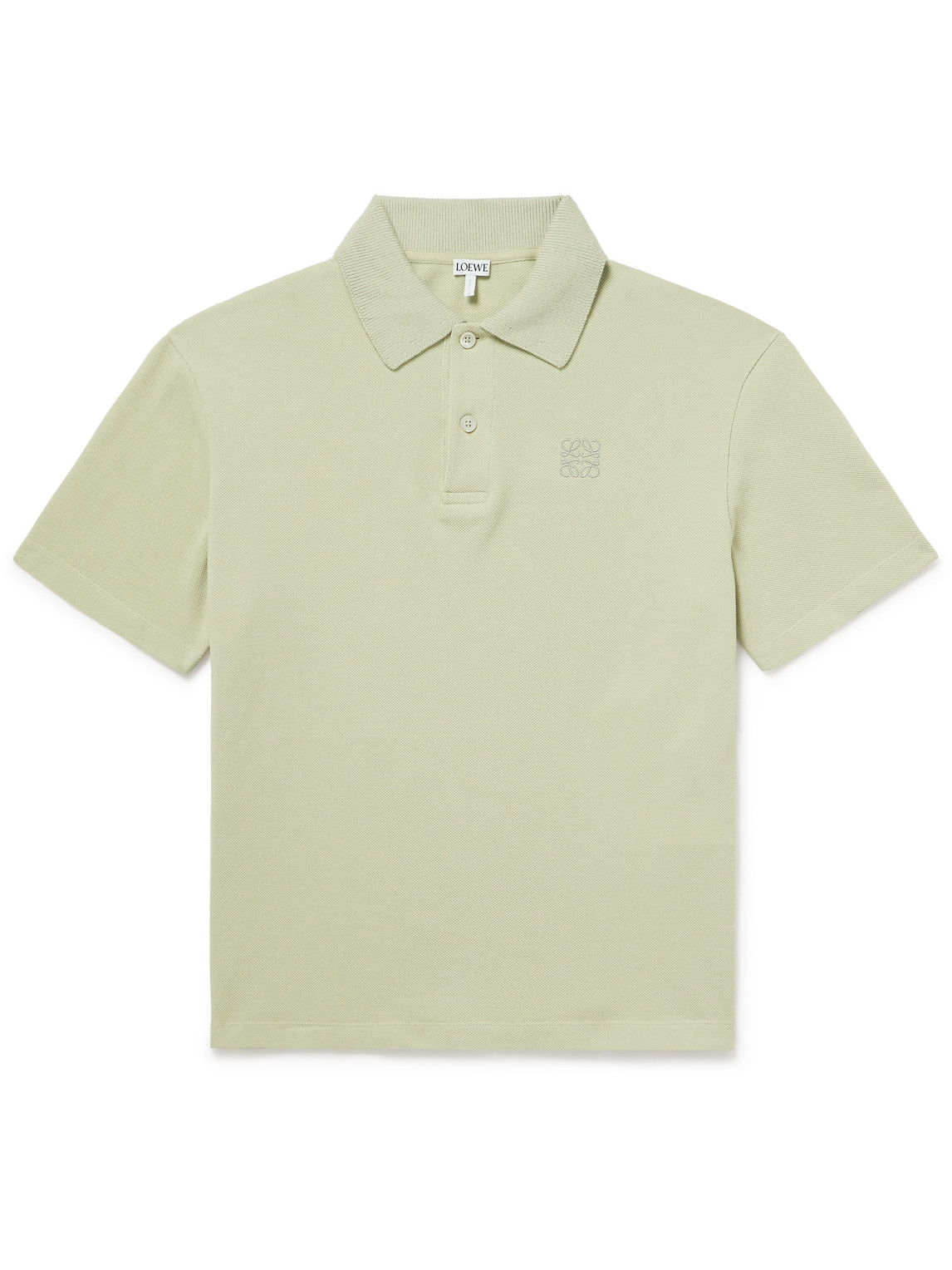 Logo-Embroidered Cotton-Piqué Polo Shirt