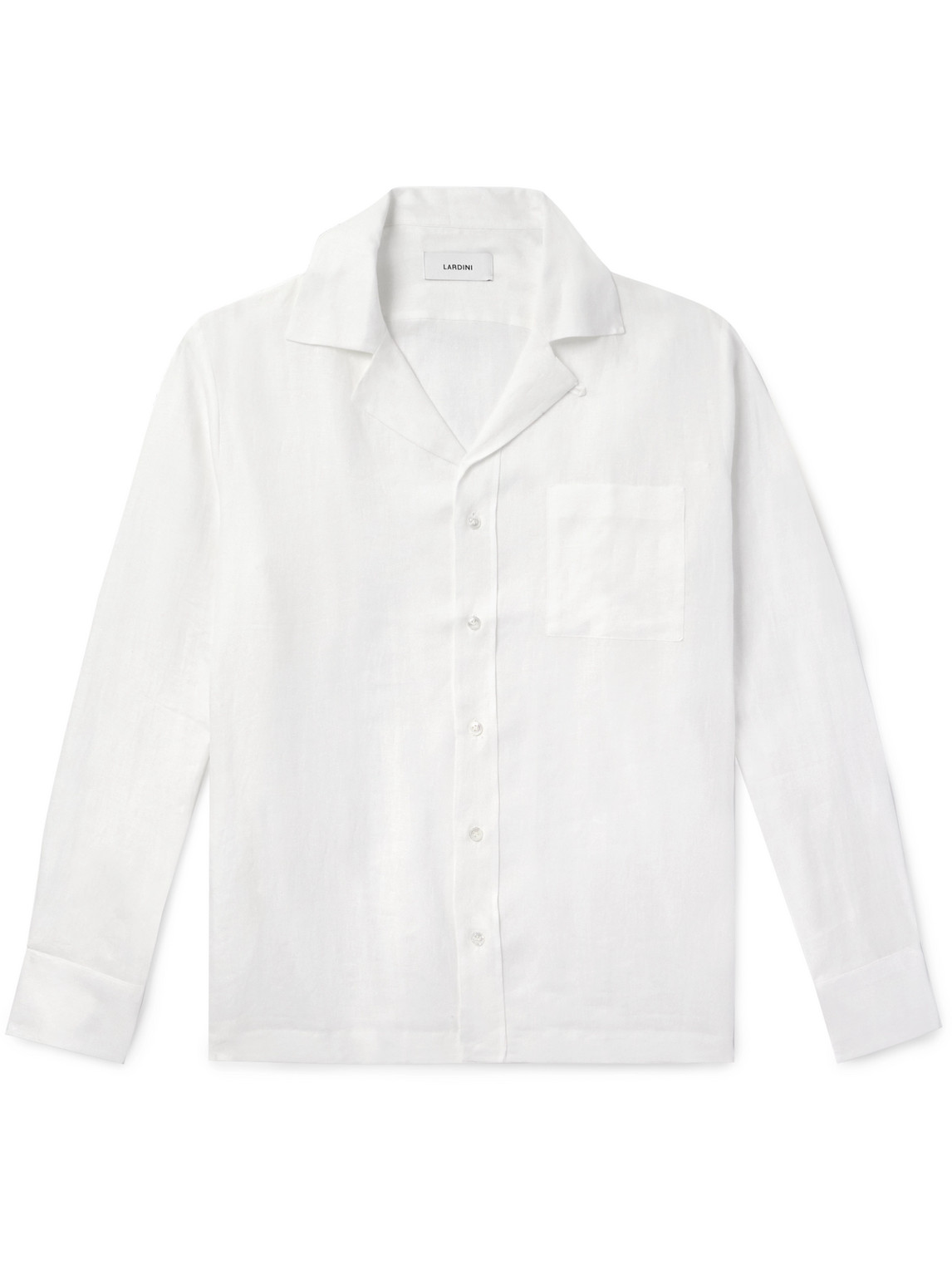 Lardini Camicie Bianco In White