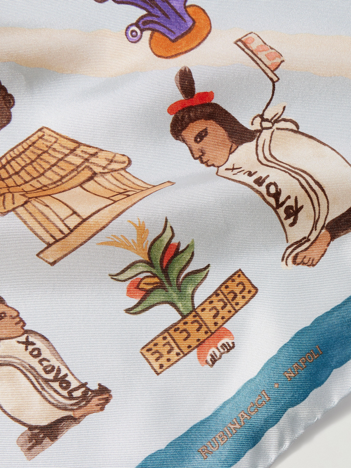 Mendoza Printed Silk-Twill Pocket Square