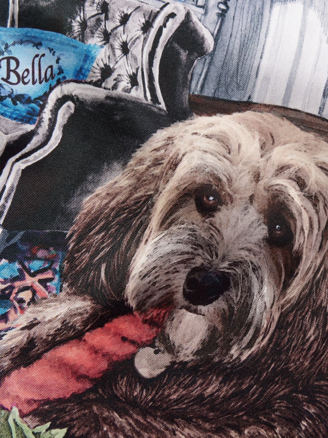 Bella Printed Silk-Twill Pocket Square