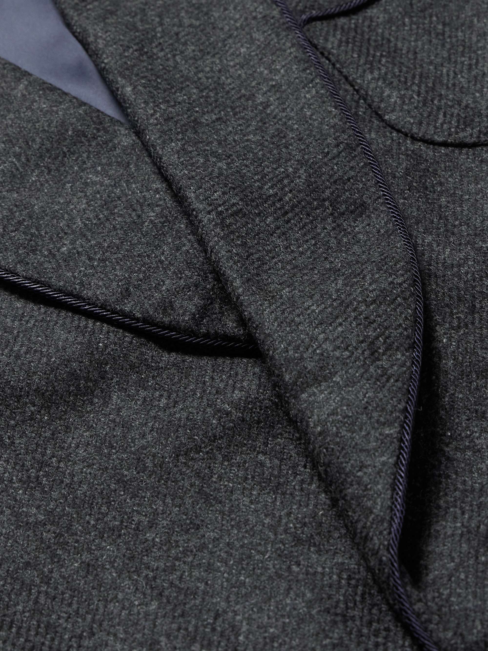 RUBINACCI Wool and Cashmere-Blend Robe