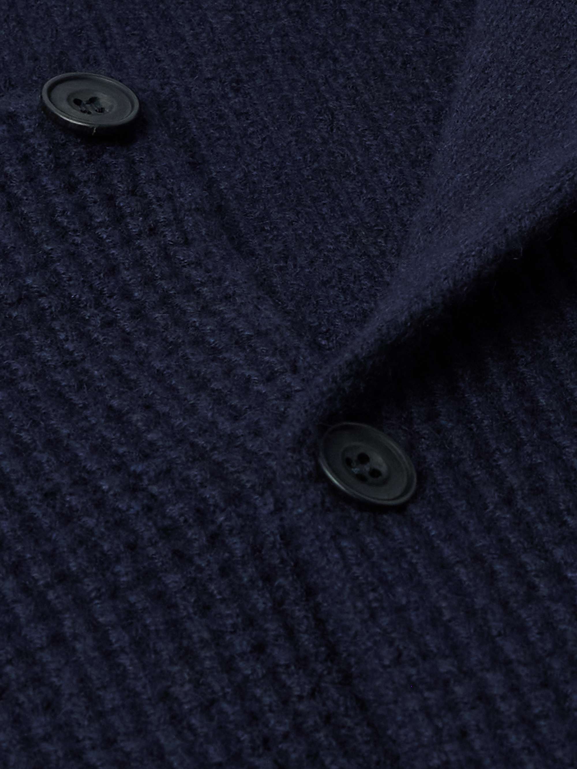 RUBINACCI Waffle-Knit Cashmere Cardigan