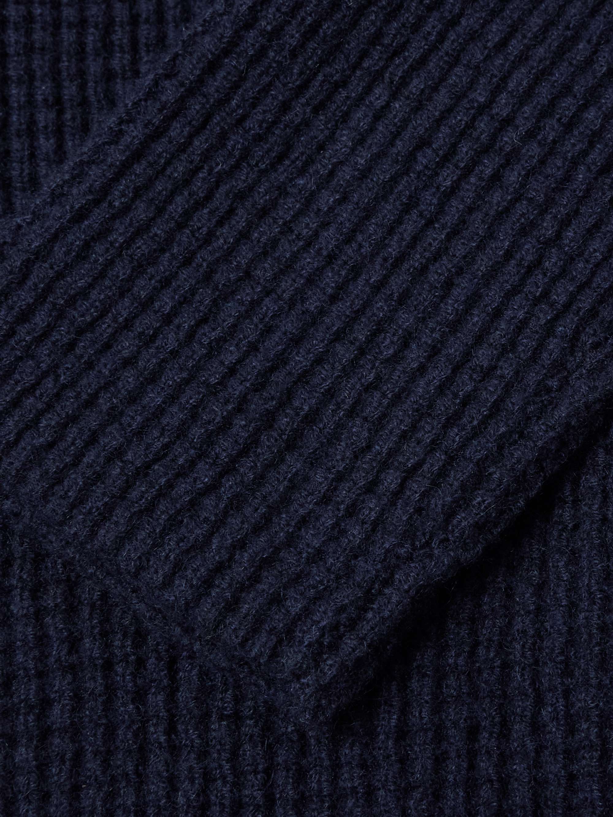RUBINACCI Waffle-Knit Cashmere Cardigan
