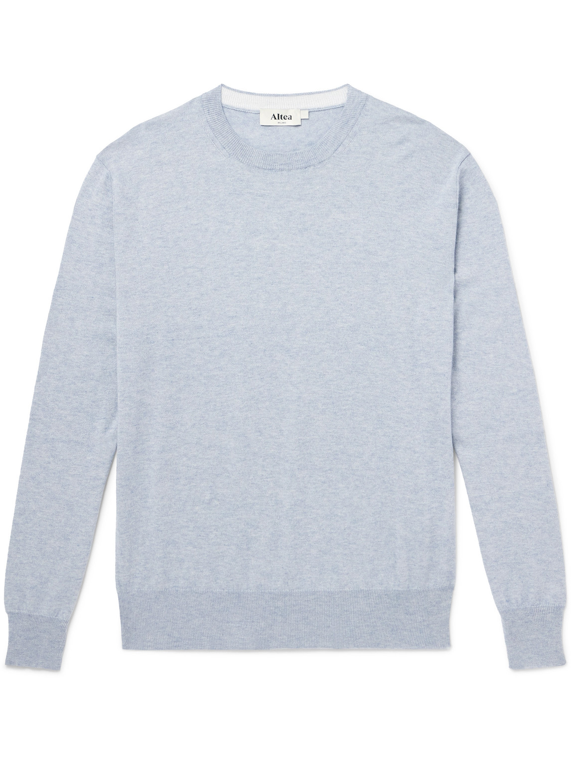 Cotton and Cashmere-Blend Sweater
