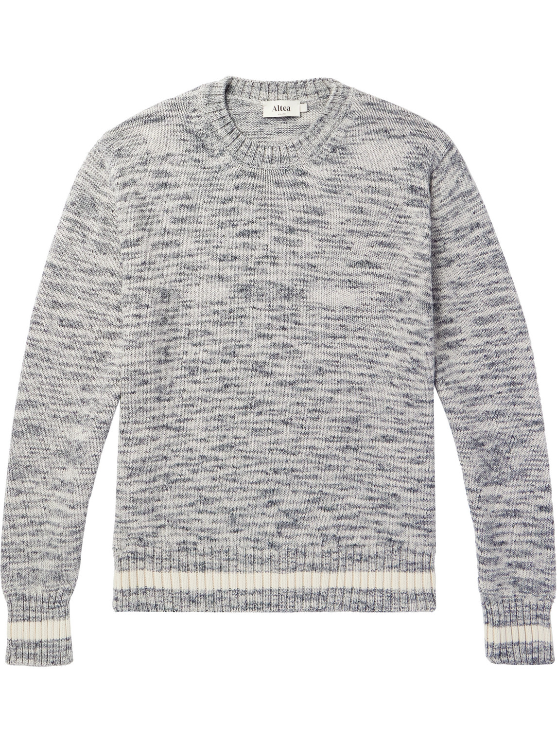 Slim-Fit Cotton Sweater