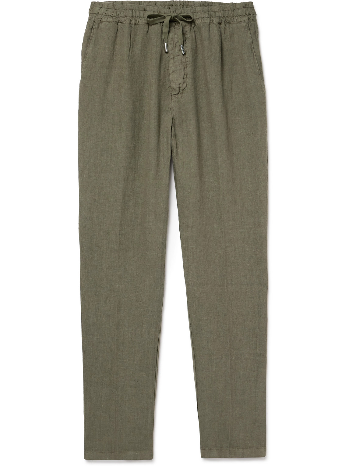 Mattia Straight-Leg Linen Trousers