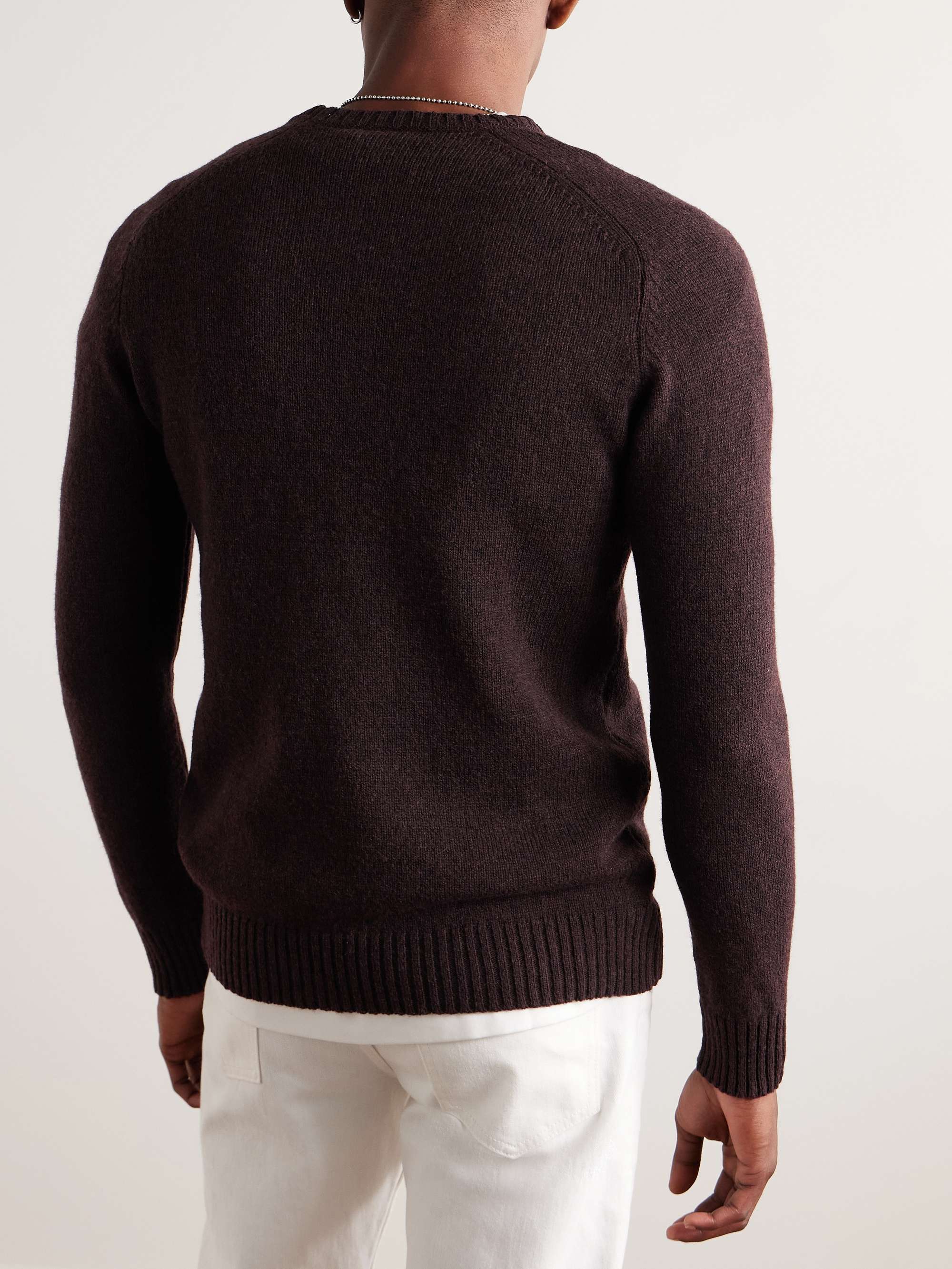 ANDERSON & SHEPPARD Shetland Wool Sweater