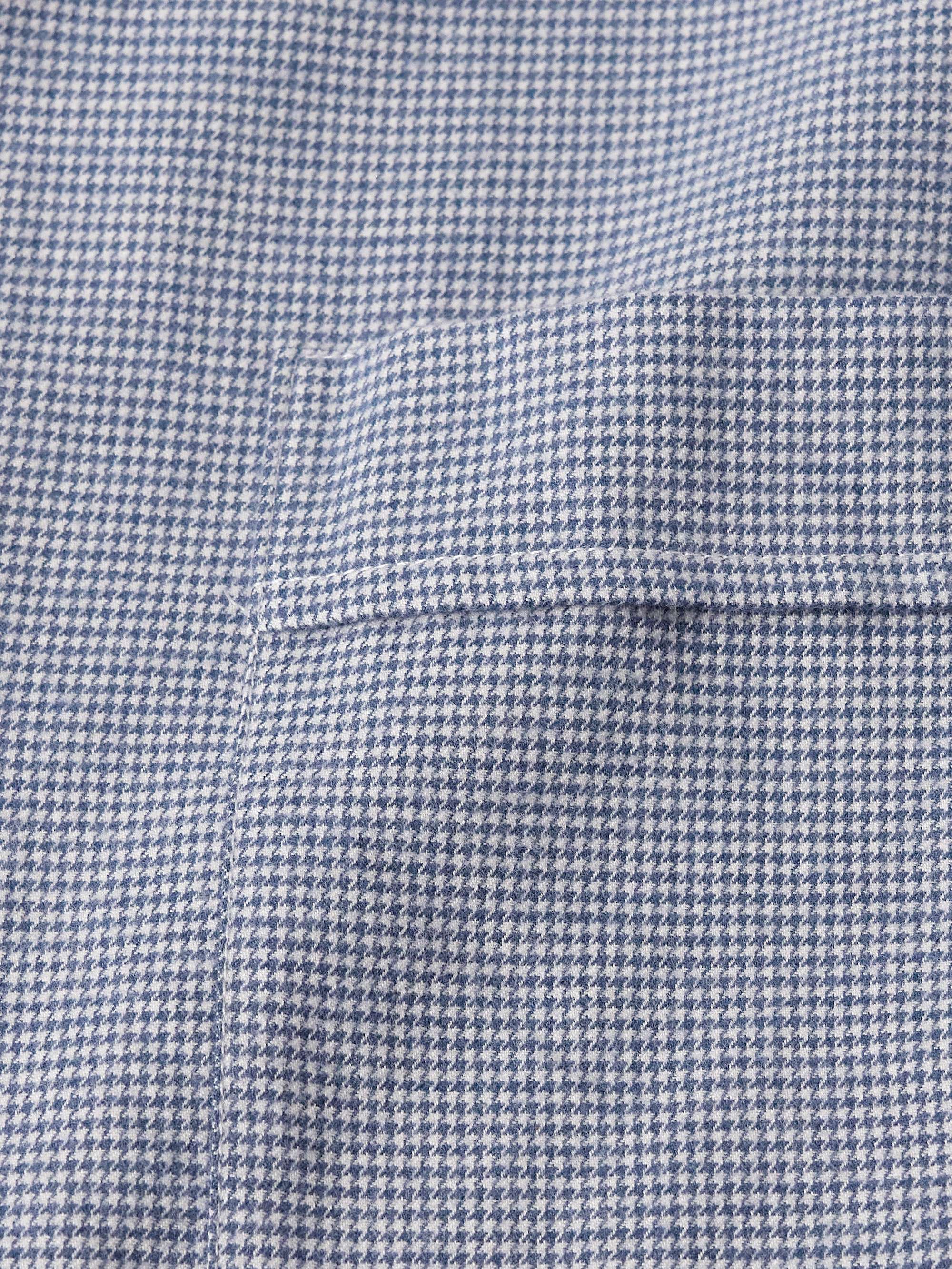 ANDERSON & SHEPPARD Pigiama in cotone spazzolato micro pied-de-poule