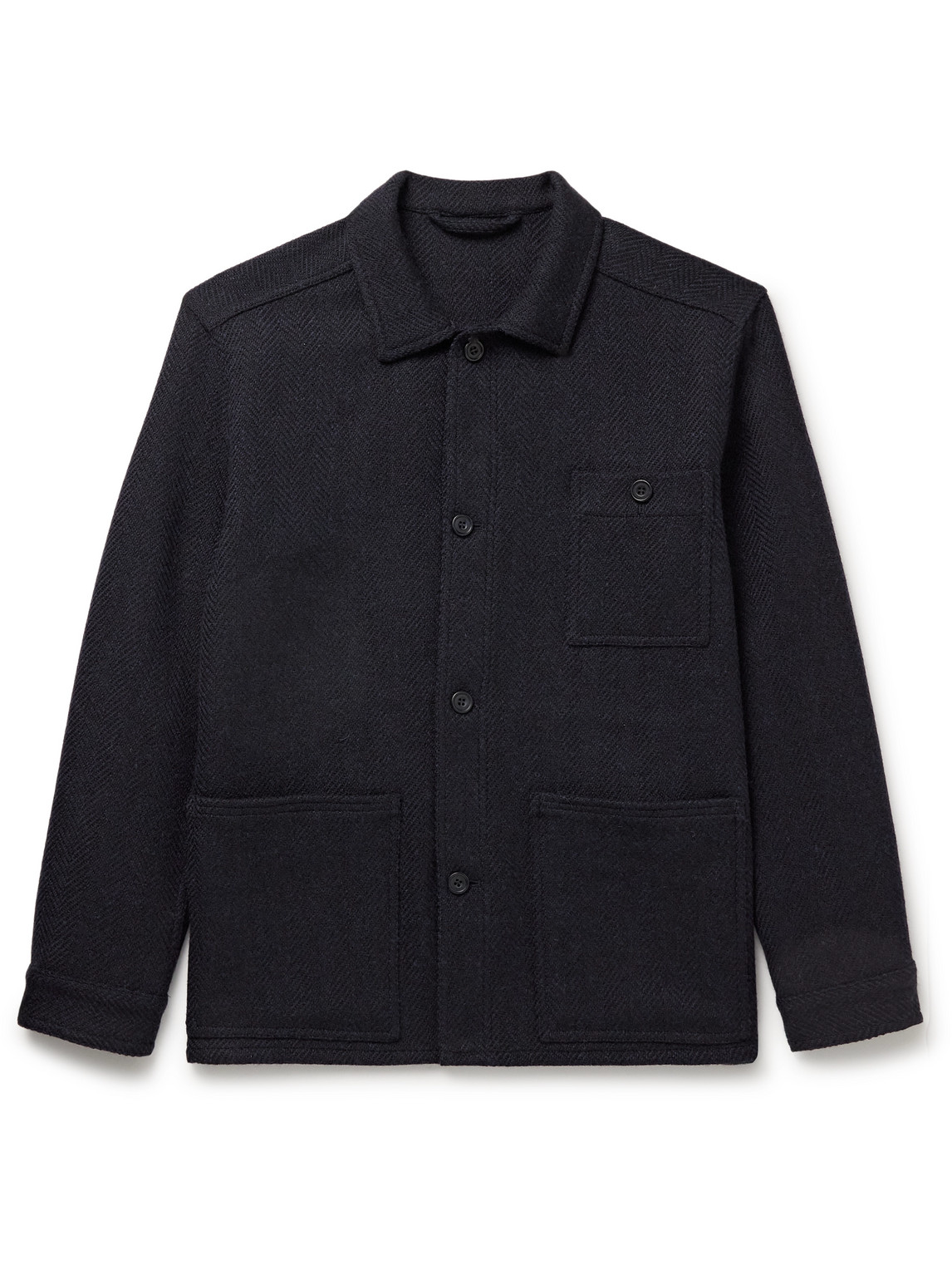 Herringbone Wool Jacket