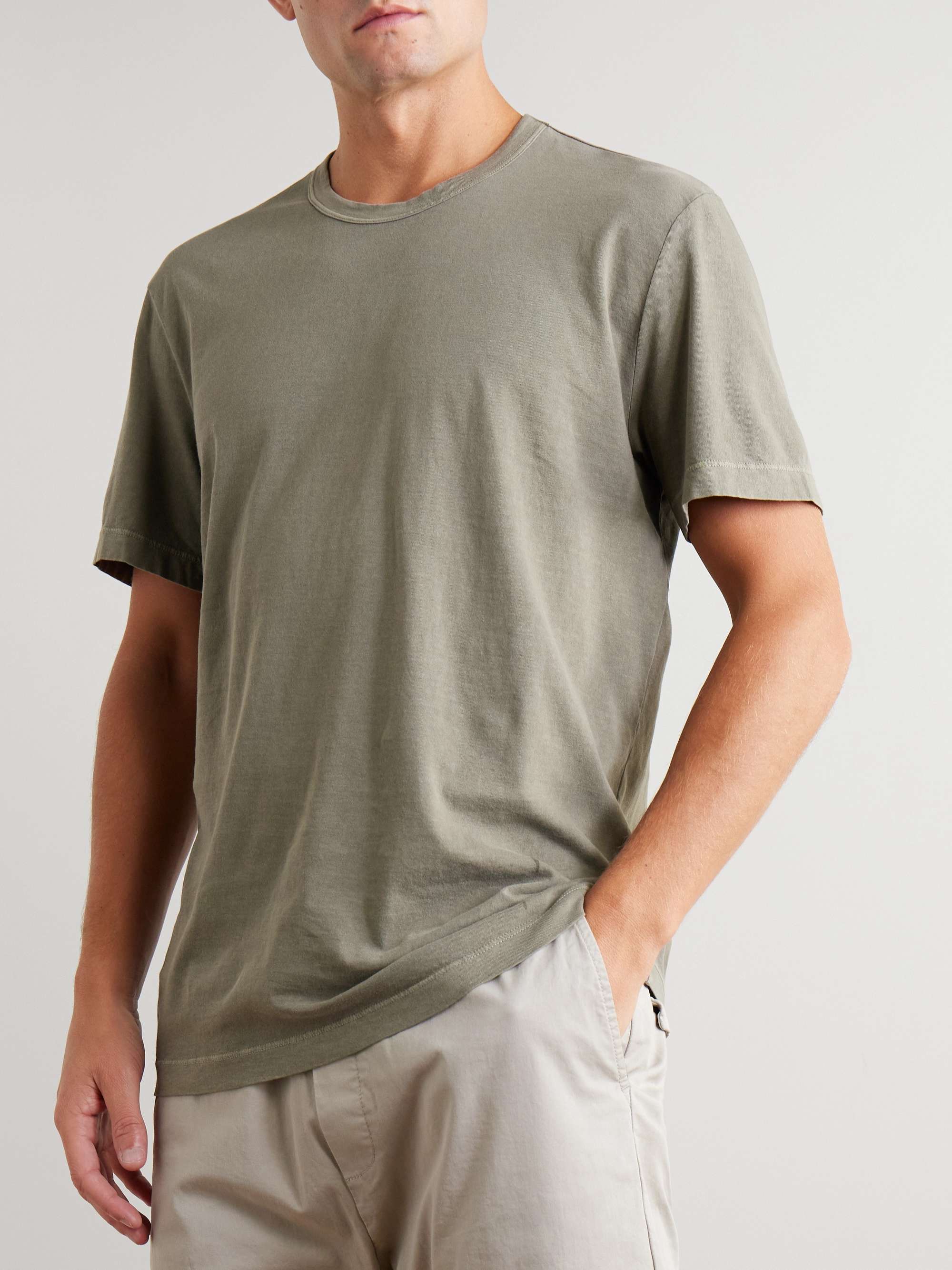 JAMES PERSE Combed Cotton-Jersey T-Shirt