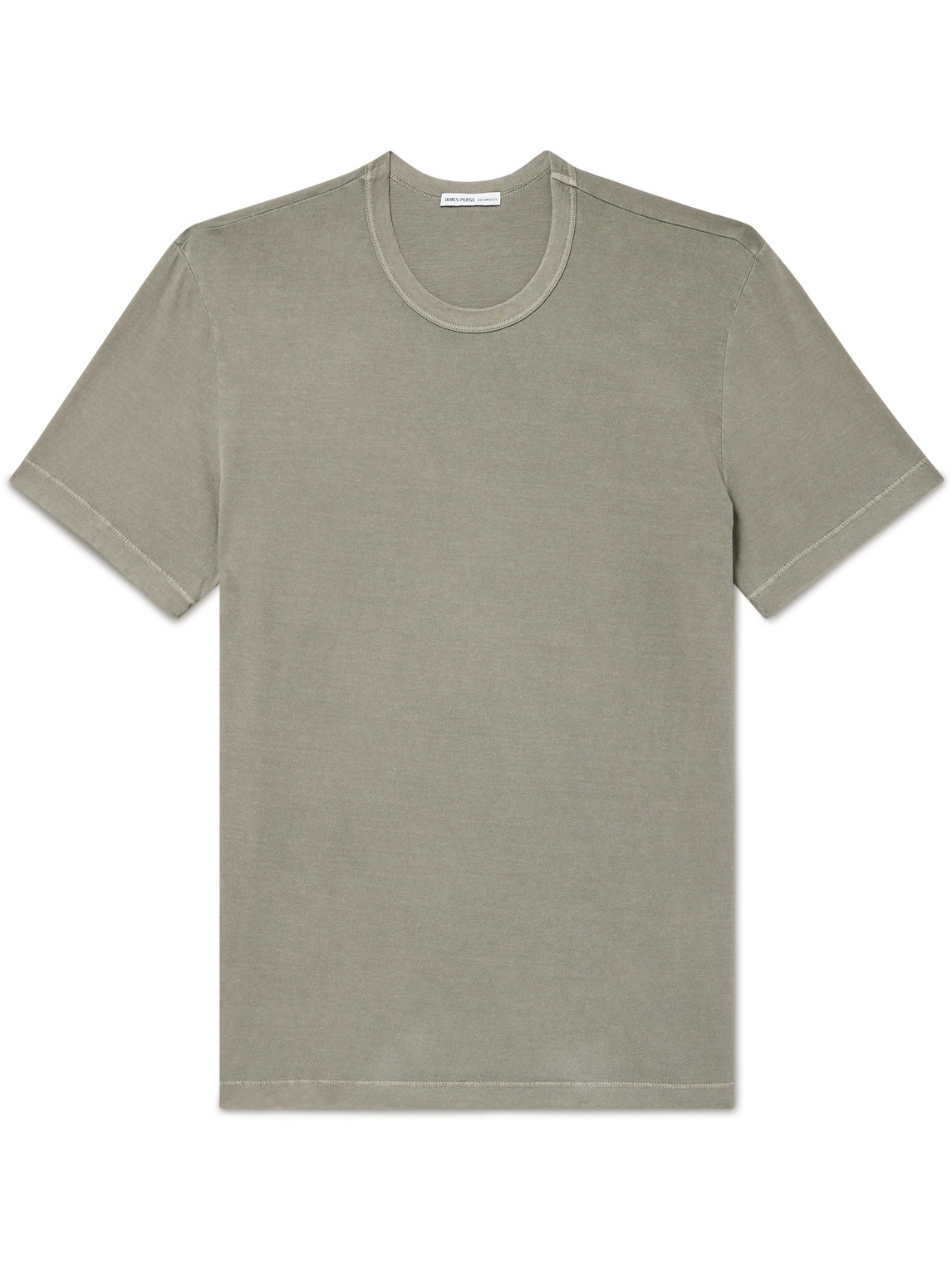 James Perse Cotton-jersey T-shirt In Green