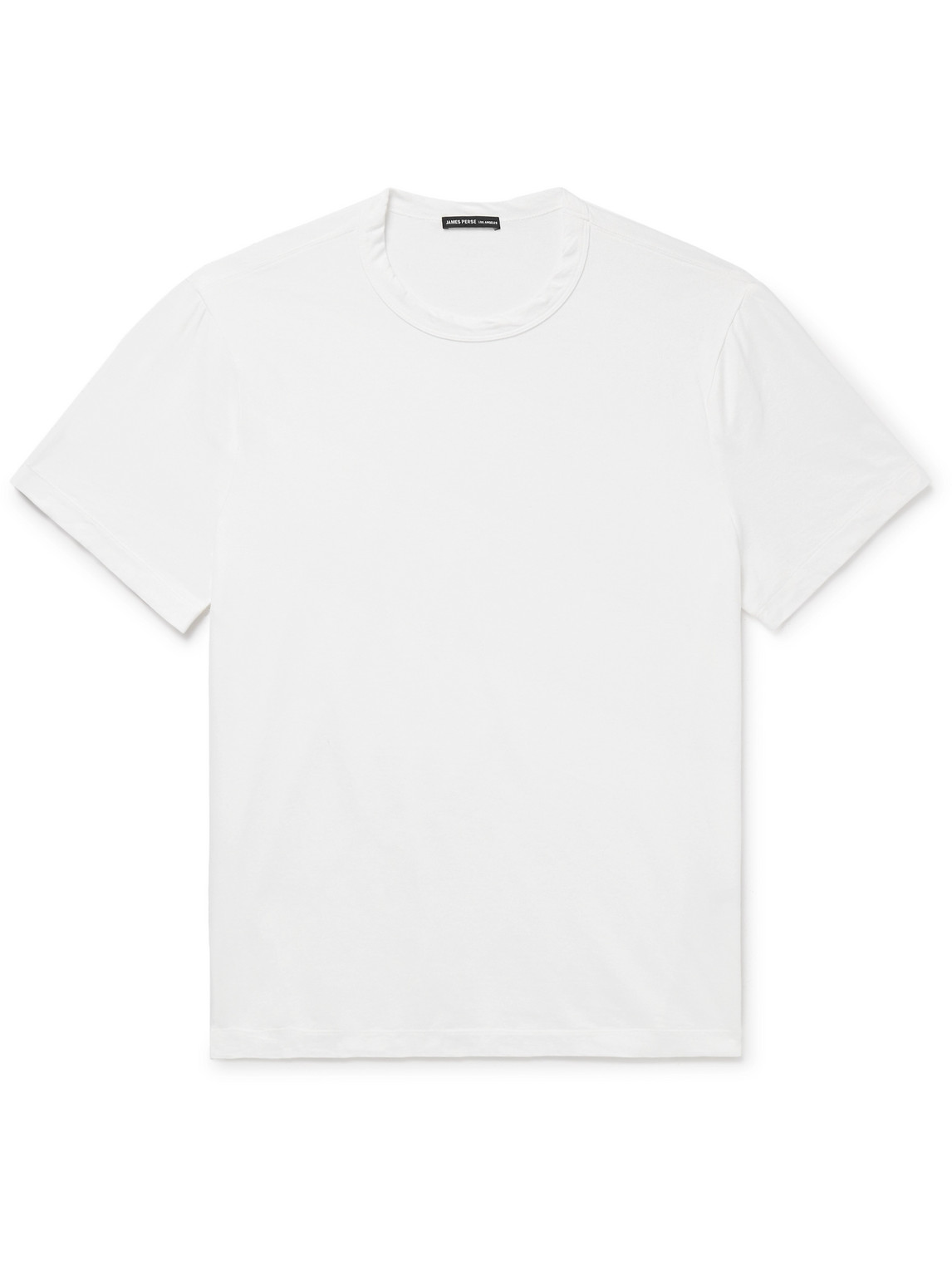 James Perse Luxe Organic Cotton-jersey T-shirt In White