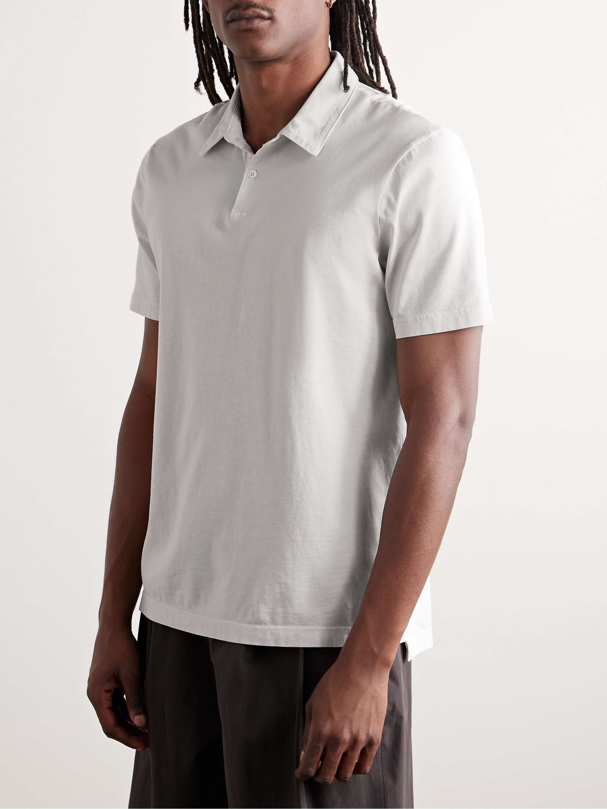 JAMES PERSE Polo in jersey di cotone Supima®
