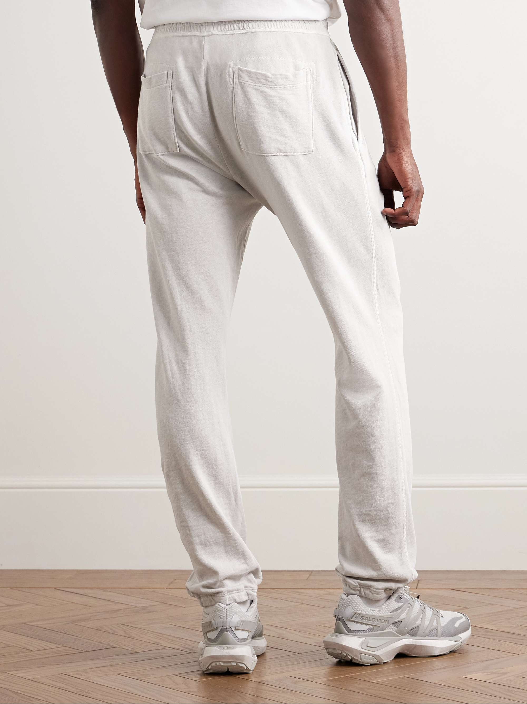 JAMES PERSE Tapered Supima Cotton-Jersey Sweatpants