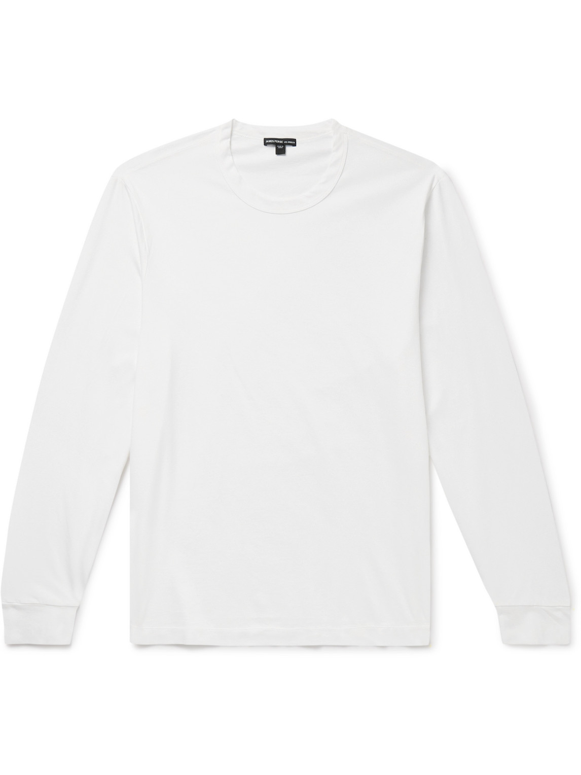 James Perse Luxe Cotton-jersey T-shirt In White