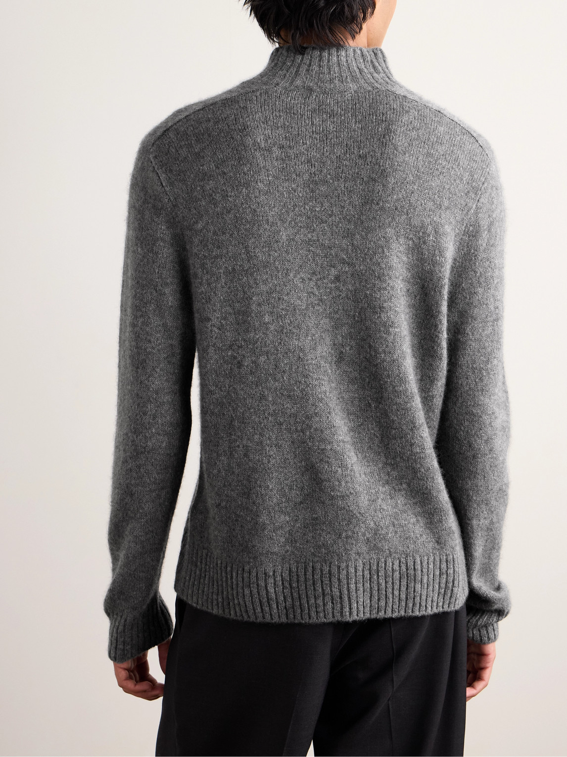 JAMES PERSE CASHMERE ROLLNECK SWEATER 
