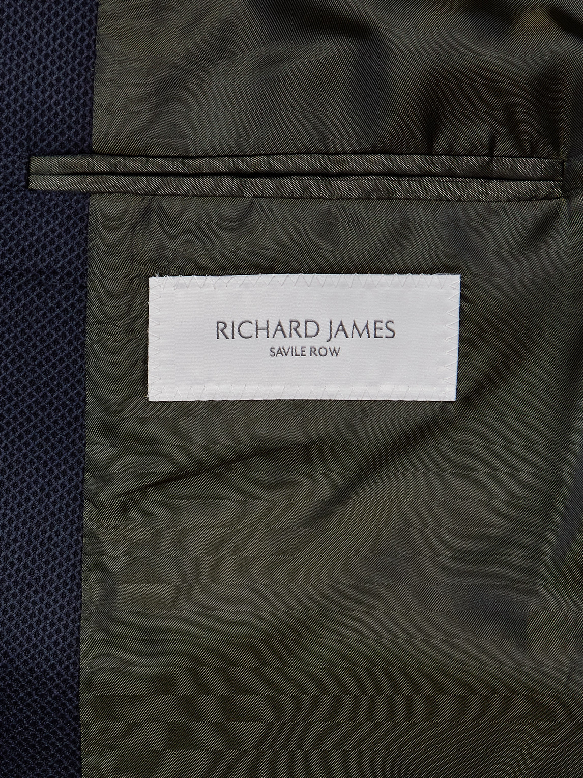 RICHARD JAMES HONEYCOMB-KNIT VIRGIN WOOL-BLEND BLAZER