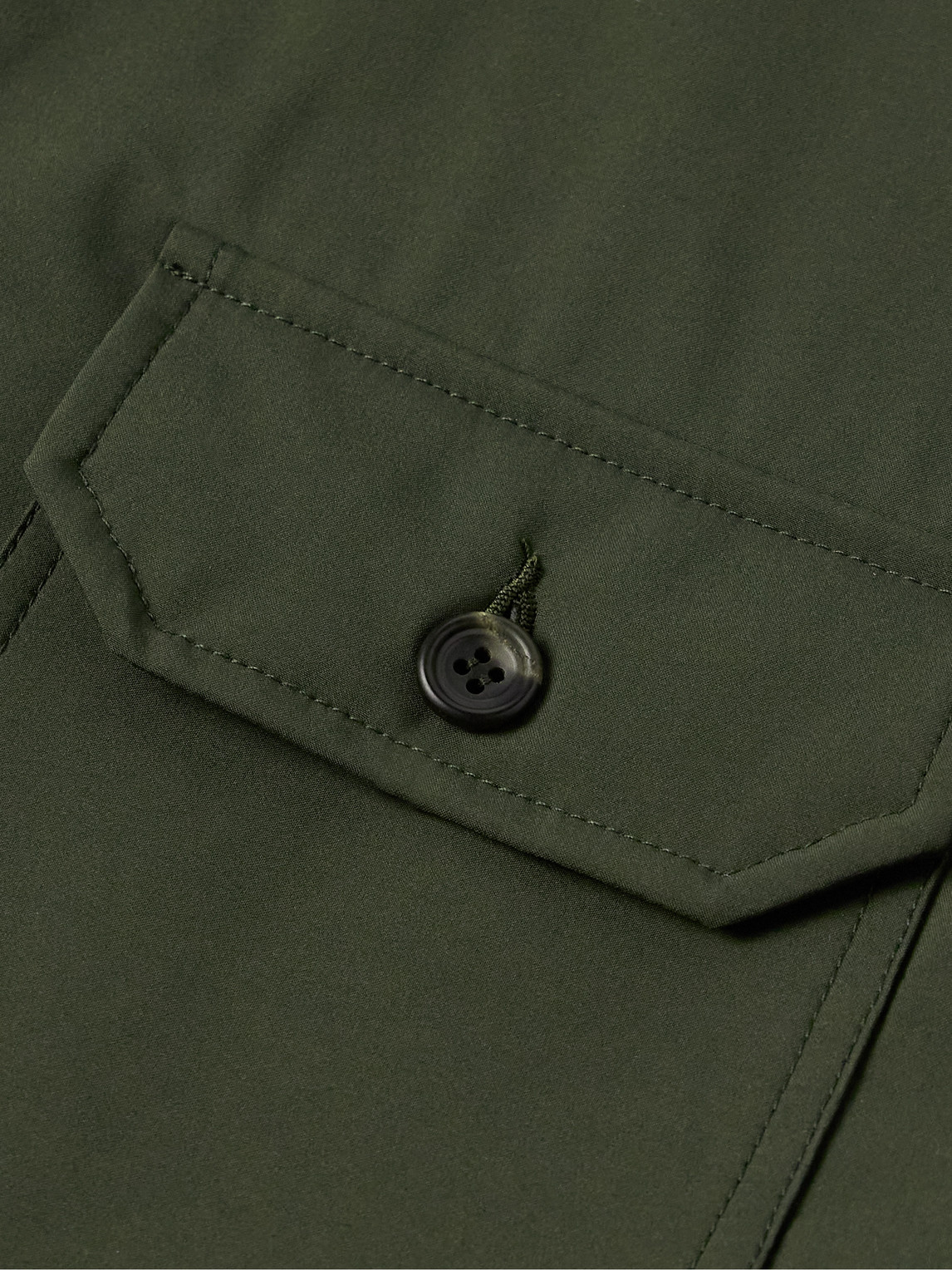 RICHARD JAMES PADDED TECH-SHELL OVERSHIRT
