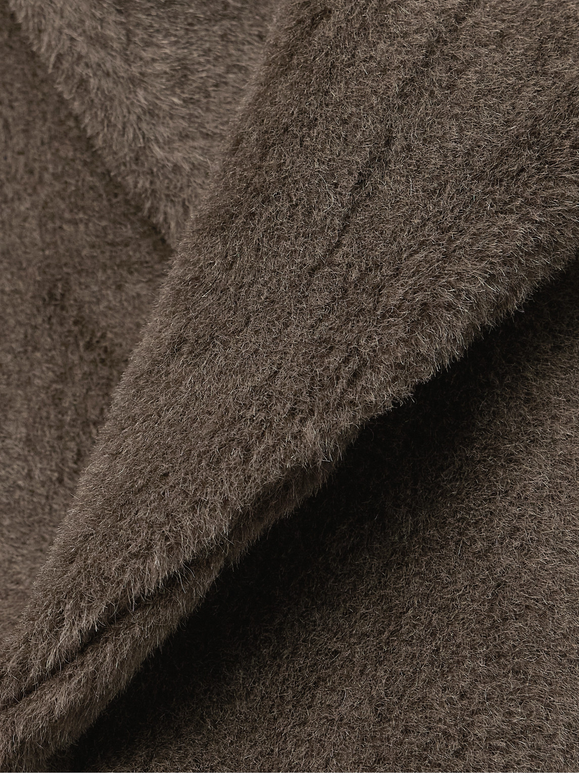 RICHARD JAMES SHAWL-COLLAR BELTED DOUBLE-BREASTED ALPACA COAT