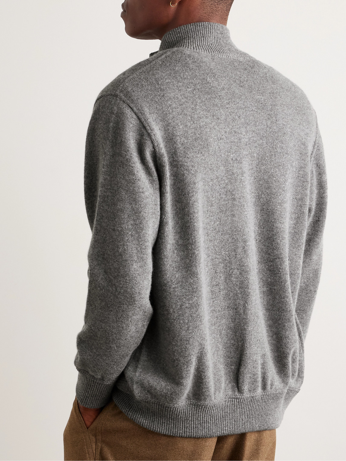 RICHARD JAMES WOOL AND CASHMERE-BLEND CARDIGAN