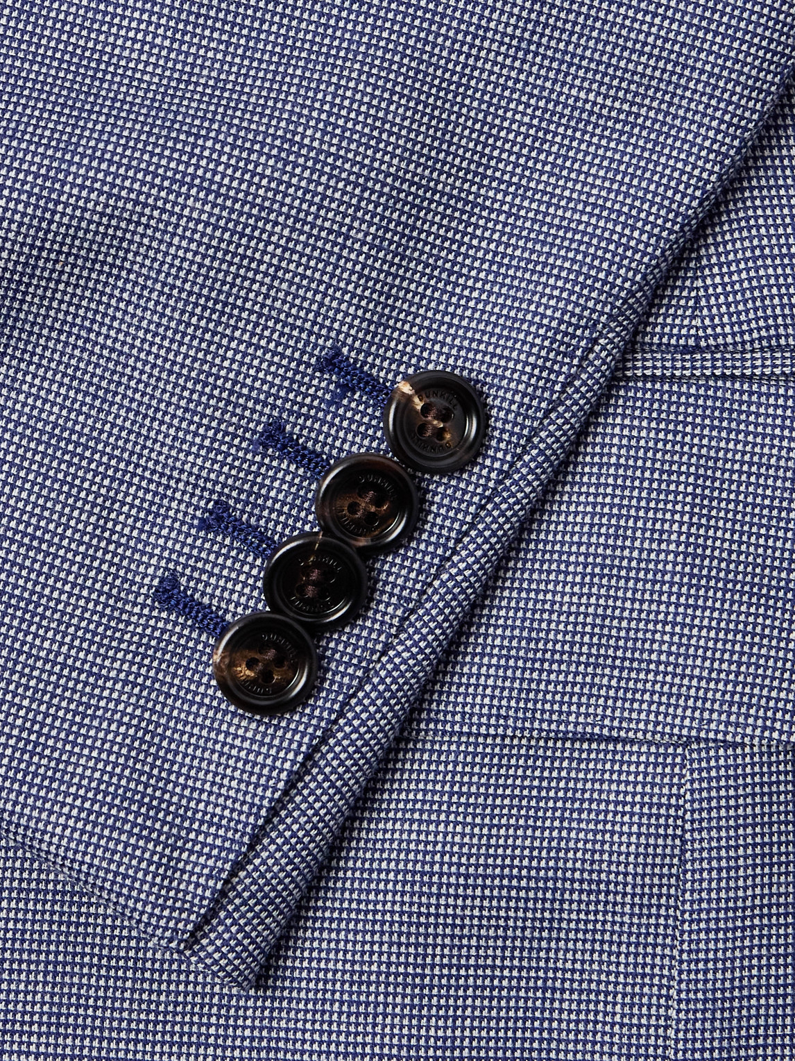 DUNHILL BOURDON NAILHEAD WOOL SUIT JACKET 
