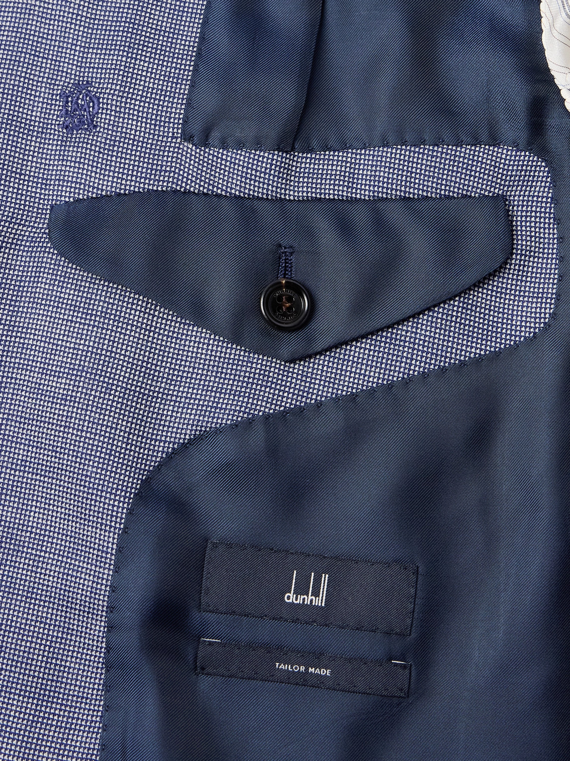 DUNHILL BOURDON NAILHEAD WOOL SUIT JACKET 
