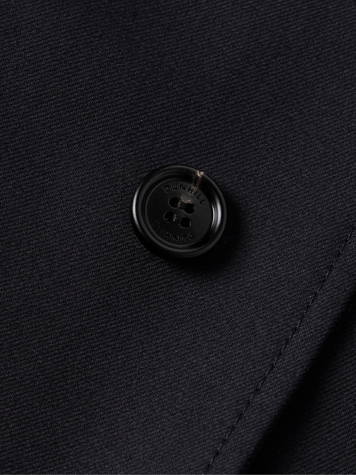 DUNHILL BELTED SUPER 180S WOOL COAT