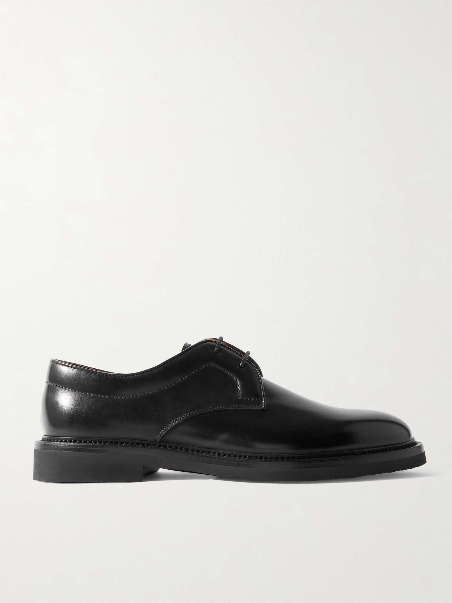 DUNHILL PENNY  LOAFER GOLD LOGO 43 / 10 BLACK $900  SHINY LEATHER dunhill Shoes for Men for sale | eBay main image 2