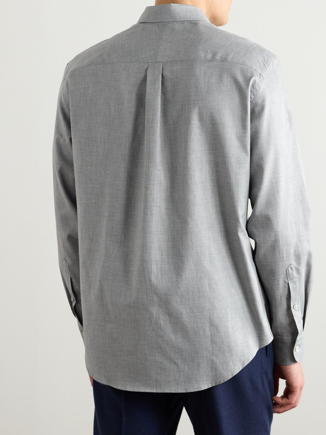 DUNHILL COTTON OXFORD SHIRT 