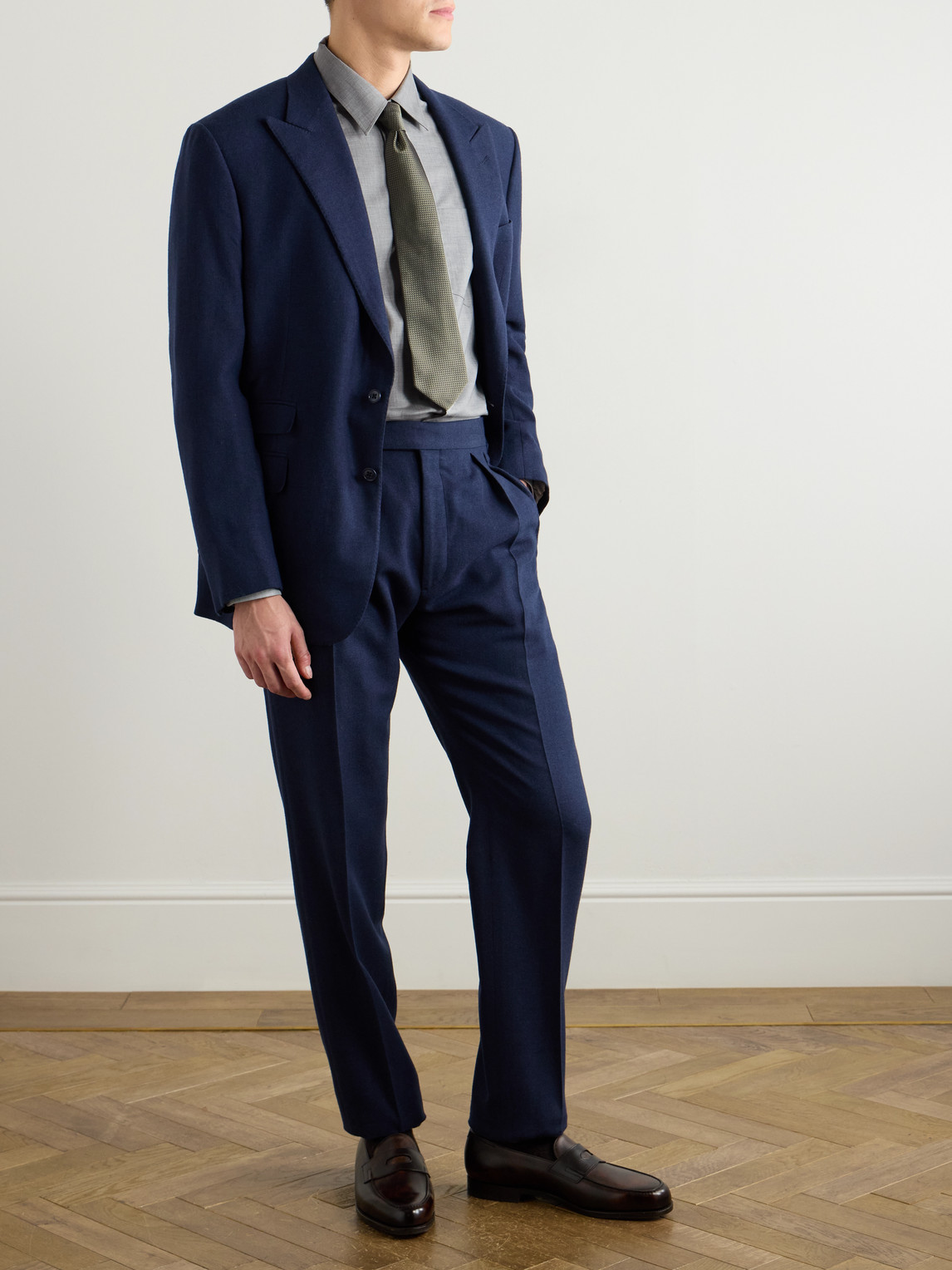 DUNHILL COTTON OXFORD SHIRT 