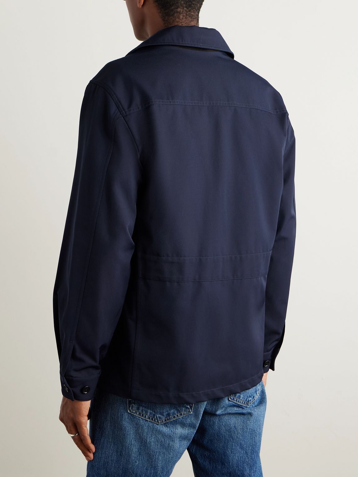 DUNHILL 트윌 셔츠 자켓