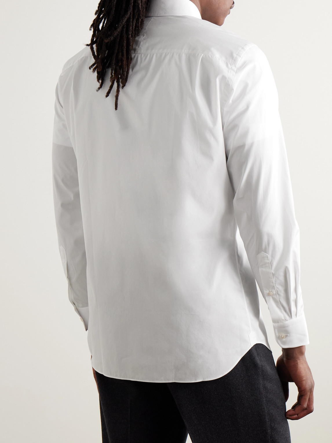 DUNHILL COTTON-POPLIN SHIRT