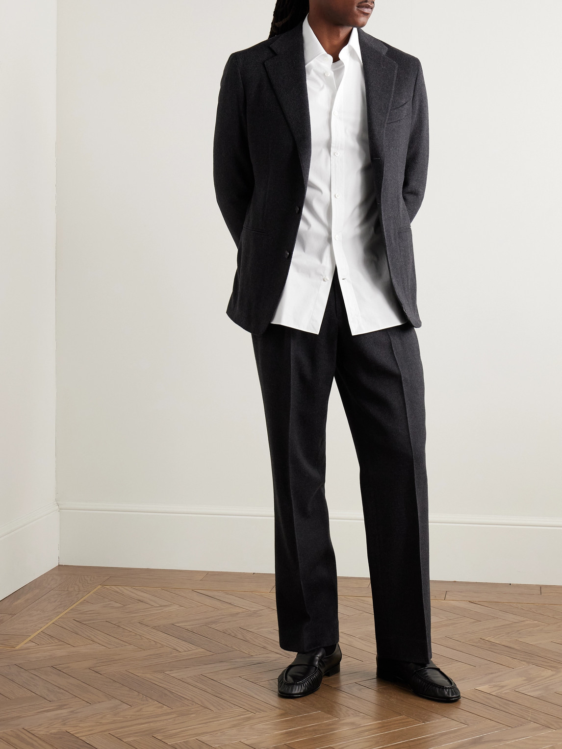 DUNHILL COTTON-POPLIN SHIRT