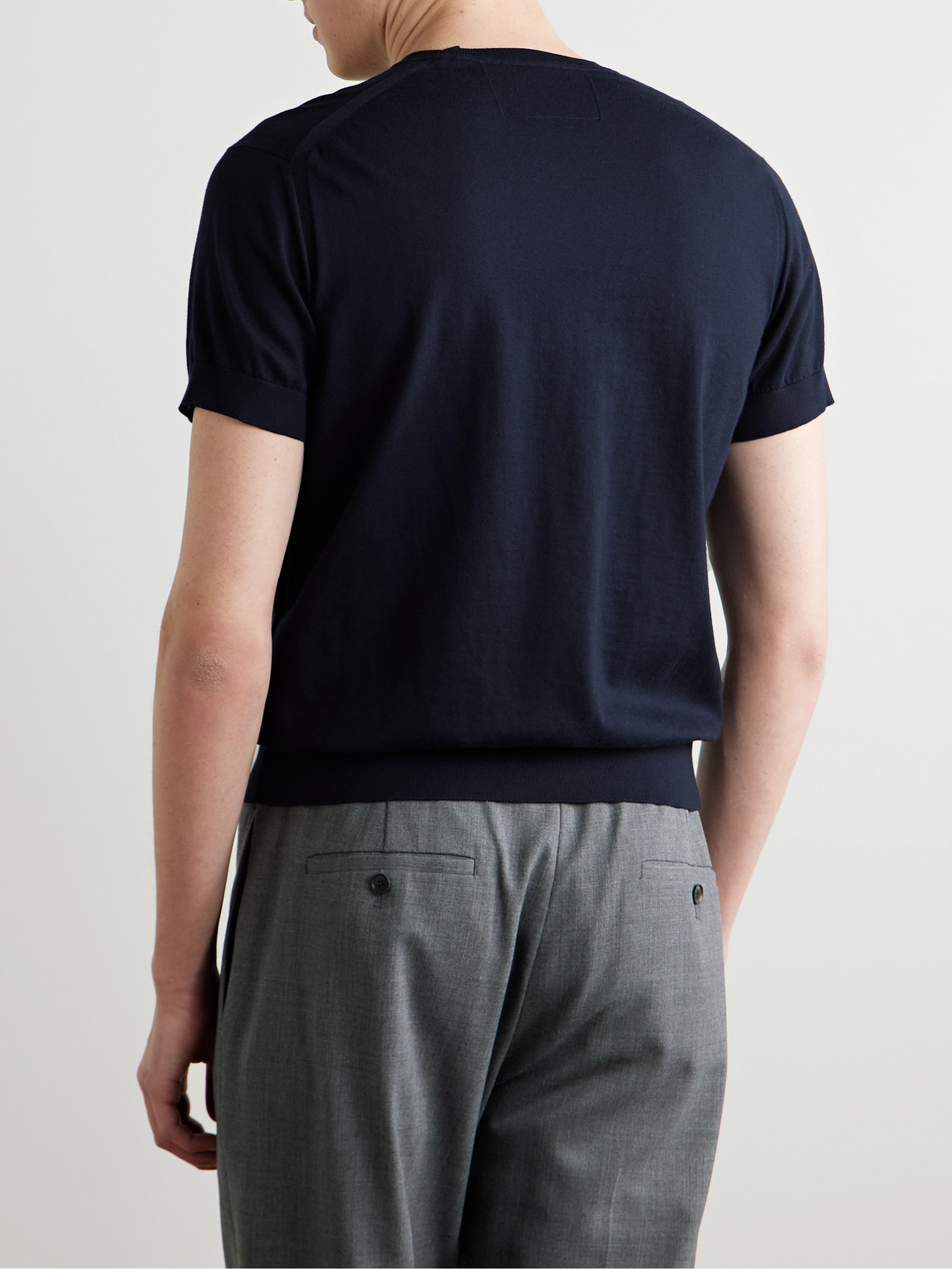 DUNHILL SLIM-FIT SEA ISLAND COTTON T-SHIRT 