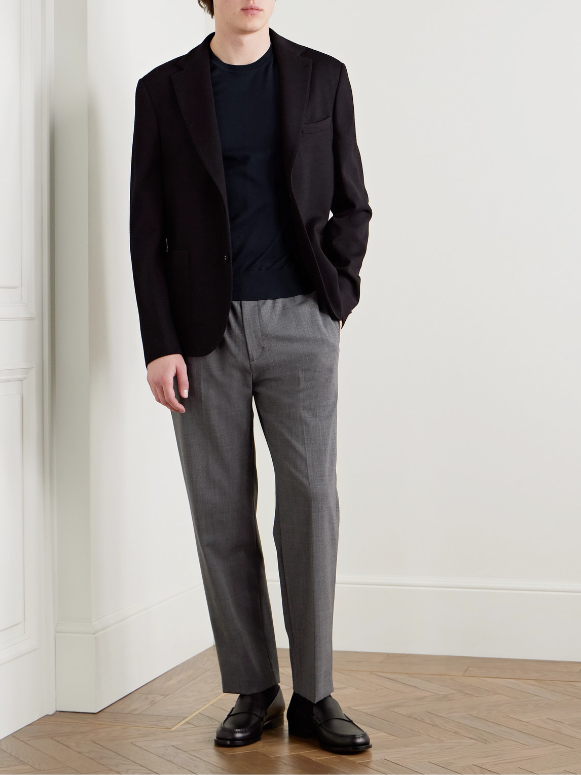 DUNHILL SLIM-FIT SEA ISLAND COTTON T-SHIRT 