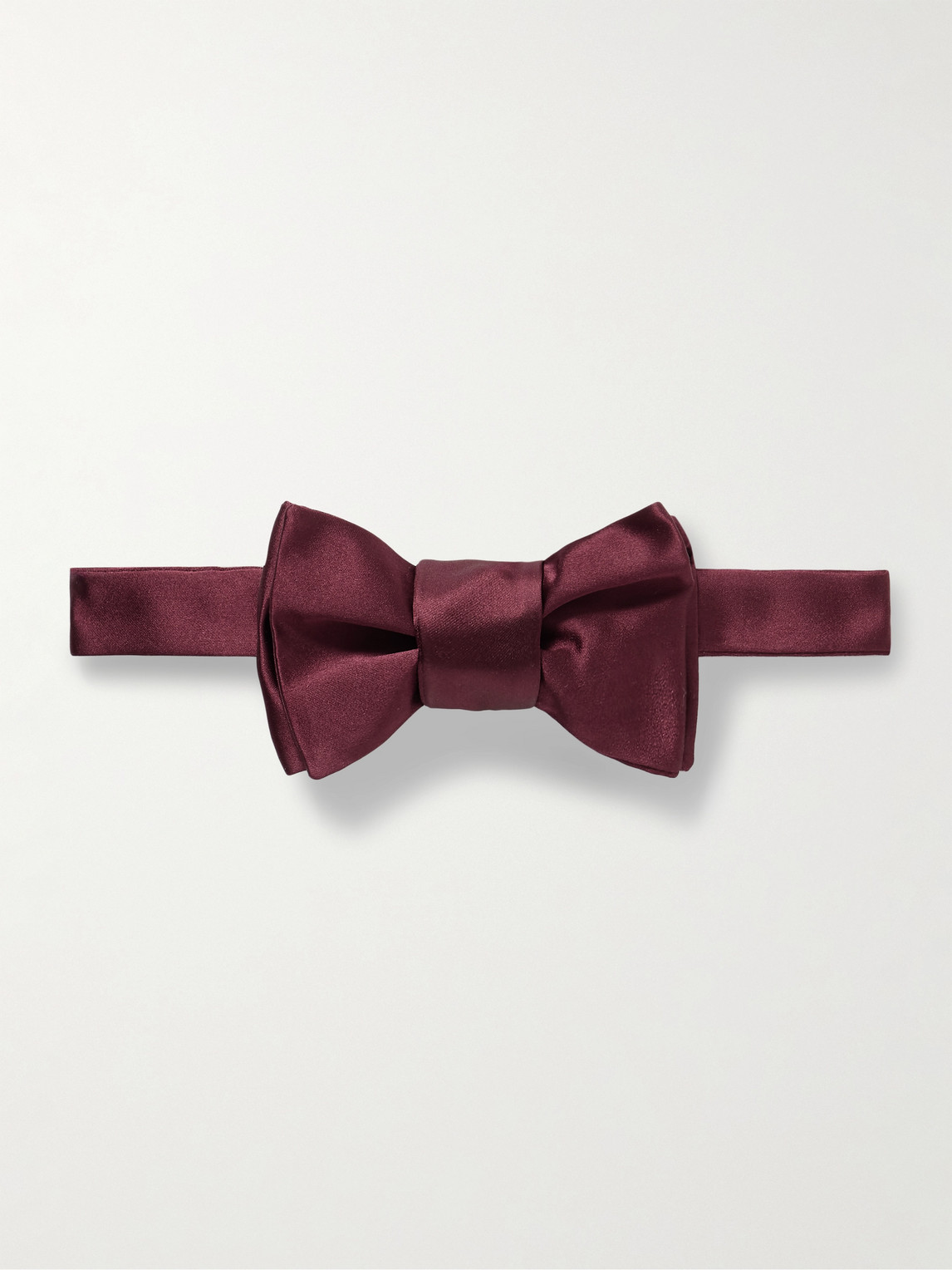 Charvet Pre-Tied Silk-Satin Bow Tie - Men