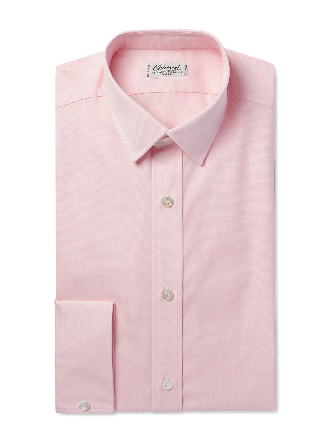 Charvet Cotton Shirt In Pink
