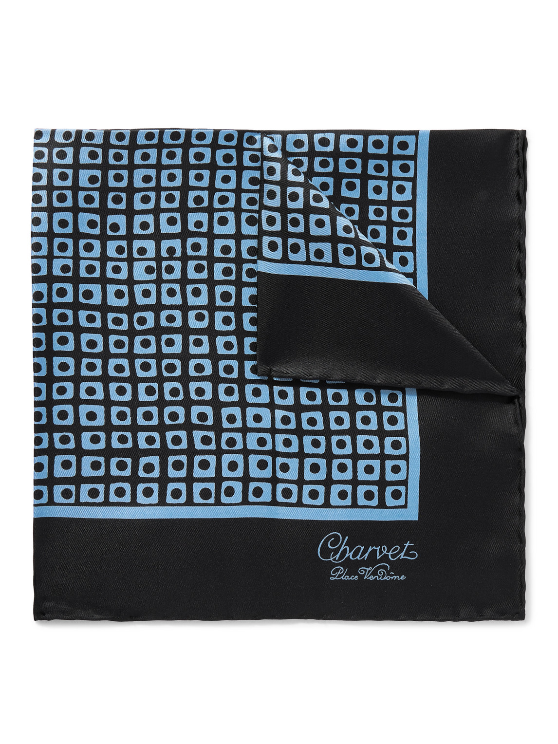 Printed Silk-Twill Pocket Square