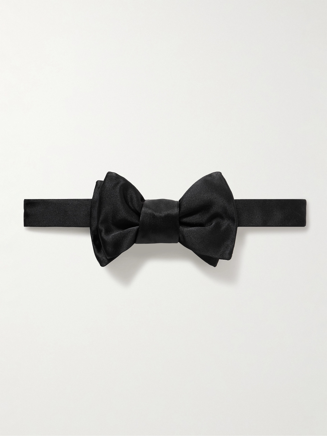 Charvet Pre-Tied Silk-Satin Bow Tie - Men