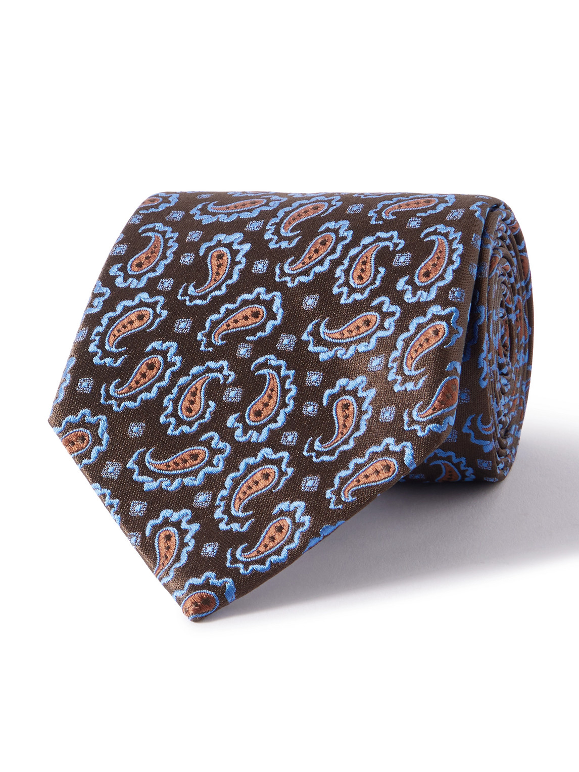 8.5cm Paisley Silk-Jacquard Tie
