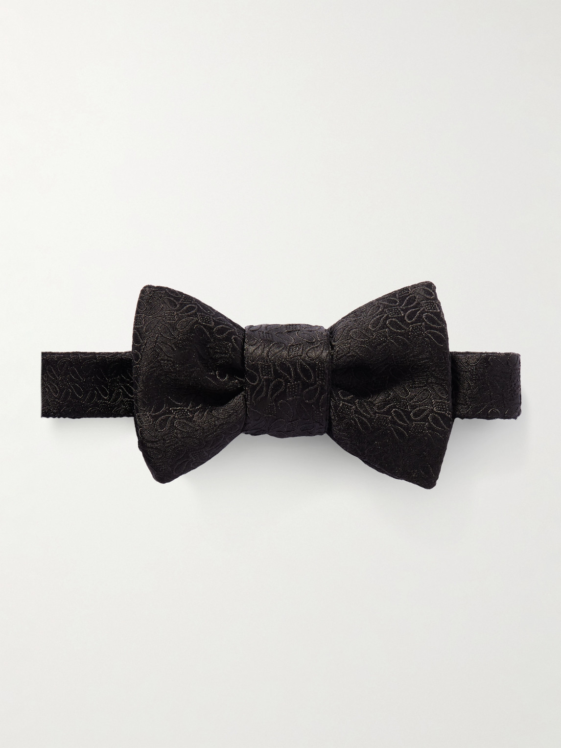 Charvet Pre-Tied Paisley-Jacquard Silk Bow Tie - Men