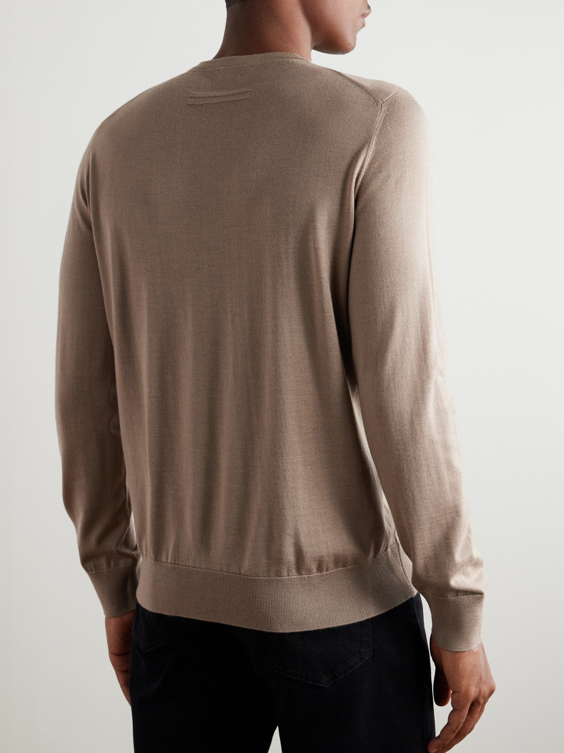  Zegna - Cashseta Sweater - Men - Neutrals - It 46 